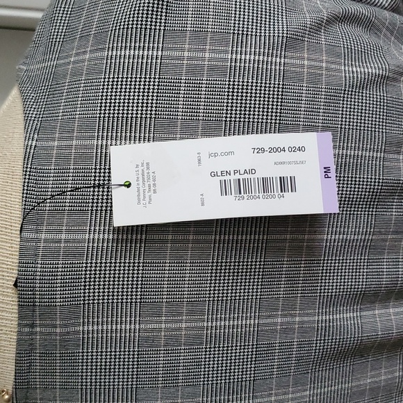 Worthington Glens Plaid belted blosue - Picture 6 of 6